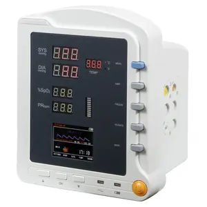Contec CMS5100 Medische Draagbare Vital Signs Monitor Nibp SPO2 Patiënt Monitor