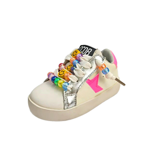 Zapatillas Deportivas Personalizadas de Alta Calidad para Niños al por Mayor, Zapatos Casuales de Moda para Niñas, Zapatos Deportivos de Cuero para Niñas - Product Image 1