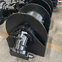 Treuil à tambour unique personnalisé, 1t-100 tonnes, treuil hydraulique pour treuil de camion, treuil de pêche, treuil de bateau de pêche, treuil de grue