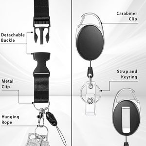 Hot-bán có thể thu vào Acrylic Pha lê trong suốt trường hợp thẻ ID xe buýt kiểm soát truy cập điện thoại di động khuyến mại chủ thẻ - Product Image 3