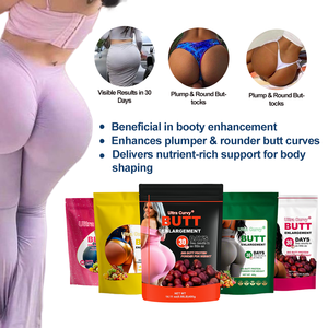 Proteína en Polvo para Aumentar los Glúteos, <span class=keywords><strong>Natural</strong></span>, de Venta Caliente, OEM/ODM, Realza y Aumenta las Curvas de los Glúteos, Resultados en 30 Días, 400g - Product Image 3