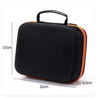 Sac Organisateur Électronique EVA Portable Étanche Antichoc Coque Rigide Pochette OEM Transfrontalier Étui de Rangement pour Casque et Outils 15/9cm