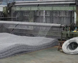 Gabion Box Boxes Galvanized Wire Mesh Cage Stone Pvc Coated Galvanised Wholesale Price Woven 2x1x1m Dike Plastic Net Gabion Box