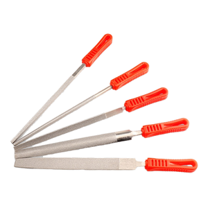 Lime diamantée carrée de qualité industrielle, 6 et 12 pouces, en oxyde d'aluminium, à coupe brute et à coupe raspée, pour polissage et entretien - Product Image 1