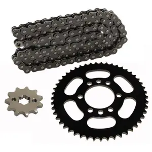 Custom 428 16T 50T motorcycle dt125 chain and sprocket for Yamaha DT 125