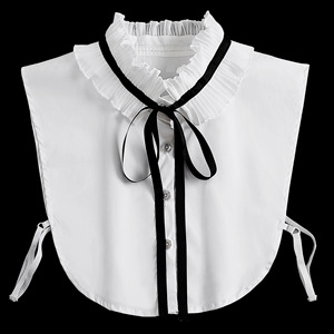 Ropa Peter Pan Collar Camisa Cuello Accesorios Collares <span class=keywords><strong>falsos</strong></span> Turn Down Blusa Collar de muñeca falsa - Product Image 2