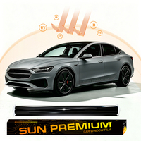 Film de protection pour vitres de voiture HD, isolation thermique élevée, protection UV, anti-explosion, protection intérieure, prix usine