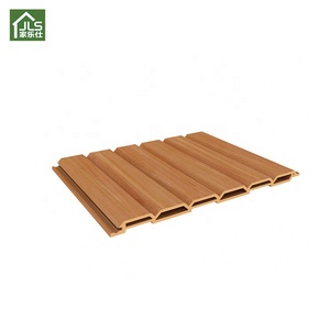 Venta pared decoración de lujo al aire libre Panel de pared Interior diseño Wpc Panel de pared para materiales de construcción - Product Image 2