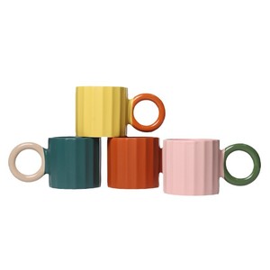 <b>Ceramic</b> Mug Solid Color With Handle Office Water <b>Cup</b> Business Gifts Spring 2022 - Product Image 5
