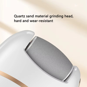 Lima Eléctrica Recargable LM para Pies, Removedor de Callos y Piel Muerta, Exfoliante con Mango de Plástico para Uso Doméstico, Cuidado de Pies Secos y Agrietados - Product Image 4