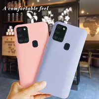 Silicone TPU Doux Mat Téléphone Cas Couverture Arrière Fundas Coque Pare-chocs pour Samsung A21S Cas pour Samsung Galaxy A21S a 21 S A21 S Cas