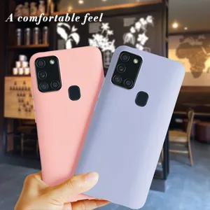 Custodia in Silicone TPU morbida opaca Cover posteriore Fundas Coque paraurti per <span class=keywords><strong>Samsung</strong></span> A21S custodia per <span class=keywords><strong>Samsung</strong></span> <span class=keywords><strong>Galaxy</strong></span> A21S a 21 S A21 S custodia - Product Image 5