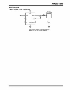 AT42QT1010-TSHR SOT23-6 <span class=keywords><strong>IC</strong></span> Cảm biến cảm ứng điện dung 1 nút - Product Image 5