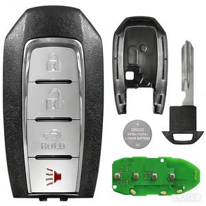 Clé de voiture intelligente à télécommande pour Infiniti QX60 2019-2020 KR5TXN7 7812D-TXN7 285E3-9NR4A 434 MHz 4 boutons puce 4A - Product Image 3