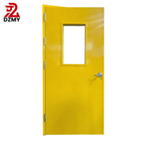 Porte d'entrée de sécurité personnalisée en acier, fabricant et fournisseur de portes en acier résidentielles pour projets de construction
