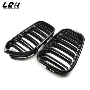 Calandre de pare-chocs avant pour <span class=keywords><strong>BMW</strong></span> série <span class=keywords><strong>1</strong></span> F20 2015-2018 Impression par transfert d'eau <span class=keywords><strong>Grille</strong></span> de ventilation de radiateur en ABS - Product Image 5