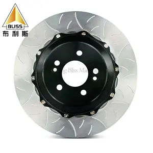 Gelukzaligheid Aluminium Smidse Universele Auto Gemodificeerde Grote Remkit 355Mm 380Mm Rotorschijf F50 4 Pot Remklauwen