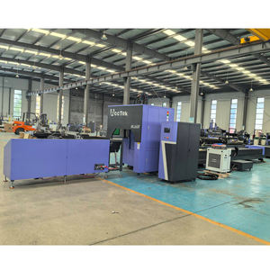 3kw 6kw cnc फाइबर लेजर ट्यूब कटिंग मशीन अर्ध स्वचालित फीडिंग स्टील पाइप लेजर कटिंग हेड के साथ लेजर कटिंग मशीन - Product Image 1