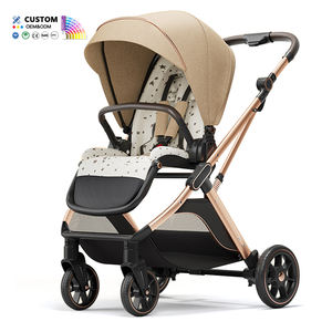 Poussette bébé à siège réversible en gros, vue haute, légère, pliage facile, poussette confortable pour bébé, landau - Product Image 1