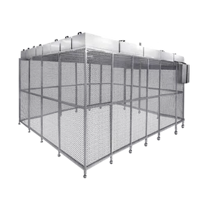 Clean Room Booth ISO 5 6 7 Class Modular Portable Enclosure for Laboratory Electronic Assembly - Product Image 3