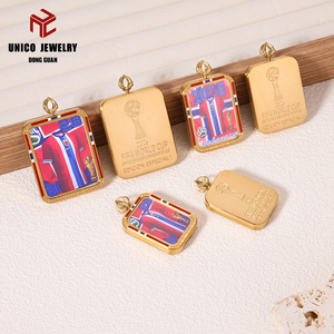 Collana da Uomo in Acciaio Inossidabile per la Coppa del Mondo 2026 Norvegia - Product Image 4