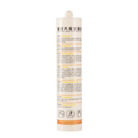 Scellant silicone acide LT-798 300 ml, écologique, imperméable, résistant à la moisissure, adhésif pour la construction, la rénovation et les réparations