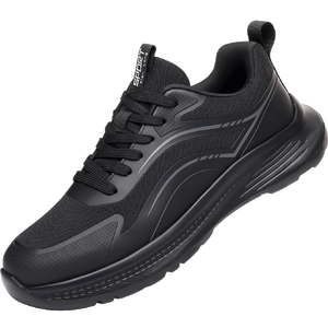 Men's Breathable Mesh Running Sneakers - Non-Slip Thick Sole Athletic Walking Shoes - Product Image 1