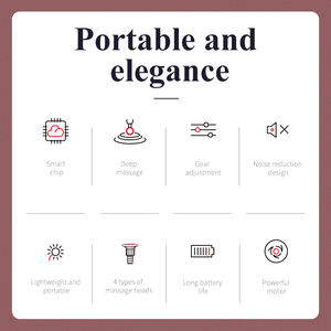 Mini pistolet de <span class=keywords><strong>massage</strong></span> musculaire électrique intelligent de haute qualité pour les athlètes masseur portatif des tissus profonds vente en gros - Product Image 5