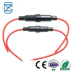 5x20mm Cam Sigorta Tutucu 22AWG Plastik Hat İçi Mini Sigorta Tutucu Elektronik Devre Koruması için - Product Image 1