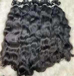 אמריקאי camboardian באיכות הטובה ביותר של שיער אדם ישר Burmese curly לא מעובד גלי טבעי בתולה גלי שיער - Product Image 1