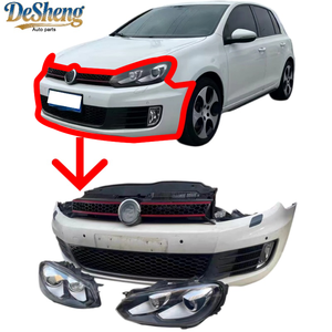 Durable et robuste, pour Volkswagen <span class=keywords><strong>Golf</strong></span> GTI, kits de carrosserie, pare-chocs, radiateur, phares, ailes, capot, pare-brise, spoilers de voiture, portières - Product Image 1