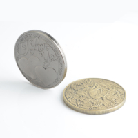 Pièce de Monnaie Personnalisée avec Logo Gravé, Artisanat Métallique Électroplaqué, Pièce Ronde Personnalisée, Conception sur Mesure, Cadeau Embossé