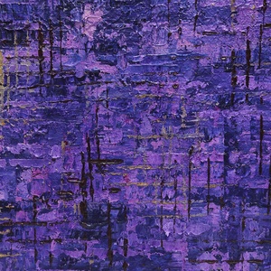 Bán Buôn Đơn Giản Acrylic Sơn Dầu Màu Tím Tùy Chỉnh Ban Đầu Hiện Đại Tác Phẩm Nghệ Thuật Handmade Trừu Tượng Vải Tường Nghệ Thuật Cho Trang Trí Nội Thất - Product Image 4