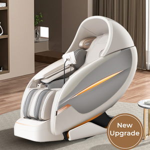 Silla de masaje de doble núcleo de lujo Diseño original de <span class=keywords><strong>China</strong></span> Patentado Gravedad cero Masajeador de cuerpo completo 4d SL pista Cuidado calentado - Product Image 2