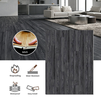 Planchers en vinyle SPC pour chambre à coucher, imperméables, à clipser, aspect bois de luxe, pour projets d'intérieur résidentiels