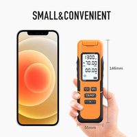 Medidor de Potencia Óptica Recargable 4G OPM VFL Y12, Localizador Visual de Fallas de Fibra Óptica 15mw, Multímetro POE/GSM, Garantía de 5 Años