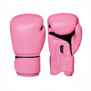 Guantes de Boxeo de Diseño Nuevo, Color Rosa, para Entrenamiento de Boxeo, de Alta Calidad, en Cuero, para Golpes Fuertes - Product Image 1