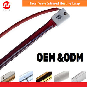 Lampada di Riscaldamento Alogena 220V per Macchine di Soffiaggio PET, Tubi Riscaldanti, Lampada a Infrarossi al Quarzo - Product Image 1