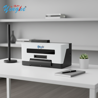 Imprimante jet d'encre DTF de bureau Yinghe A3 XP600 avec dispositif de transfert thermique et film PET pour vêtements, textiles et t-shirts personnalisés avec logo imprimé