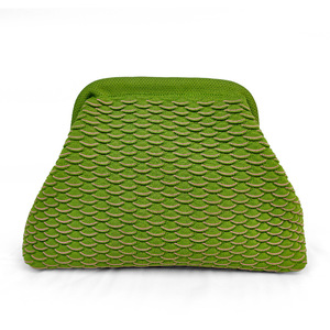 Vielseitige <span class=keywords><strong>Damen</strong></span>-Tragetasche Modische Häkeltaschen Beliebte Gestreifte Wolken-Strick-Kosmetiktasche für Strand Arbeit Reise - Product Image 1