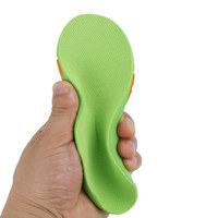 Semelles orthopédiques S-King pour enfants, échantillon gratuit, confortables, avec gel, soutien de la voûte plantaire, en PU, pour chaussures