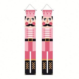 Meilleures ventes 2025 : Ensemble de protection de Noël en polyester imperméable, motif Casse-Noisette et Ballet, symbole des fêtes de Noël - Product Image 1