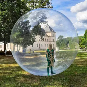 Le parc aquatique effectuent les boules gonflables transparentes géantes hermétiques de Zorb de boule/rouleau d'explosion