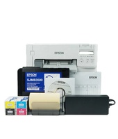 TM-C3520 Industrial ringan 4 inci Impresora penuh warna Desktop imprimano fungsi pemotong Inkjet warna stiker Label Printer