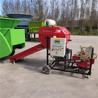 Presse à balles ronde 60-90 balles/heure pour foin d'alfalfa et ensilage de maïs, grande machine