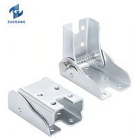 Charnières pliantes verrouillables en métal robuste à 180 degrés, antirouille, support pliable, design contemporain, pieds de meubles pour la maison et le bureau