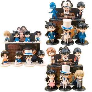 6 Estilos de Figuras de Anime de Meitantei Conan Kudou Shinichi Mouri <span class=keywords><strong>Ran</strong></span>, Caja Misteriosa Sorpresa, Juguete Coleccionable, Gachapon, Caja de Huevos con Premios - Product Image 1