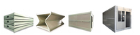 Maison conteneur pliable durable et spacieuse, approuvée ISO, idéale pour les bureaux de chantier