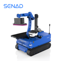 Robot de remorquage autonome pour les opérations logistiques d'entrepôt