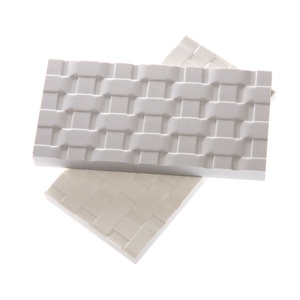 Bianco goffrato PVC pannello di plastica foglio impermeabile ignifugo decorazione di costruzione materiale taglio prezzo competitivo - Product Image 3